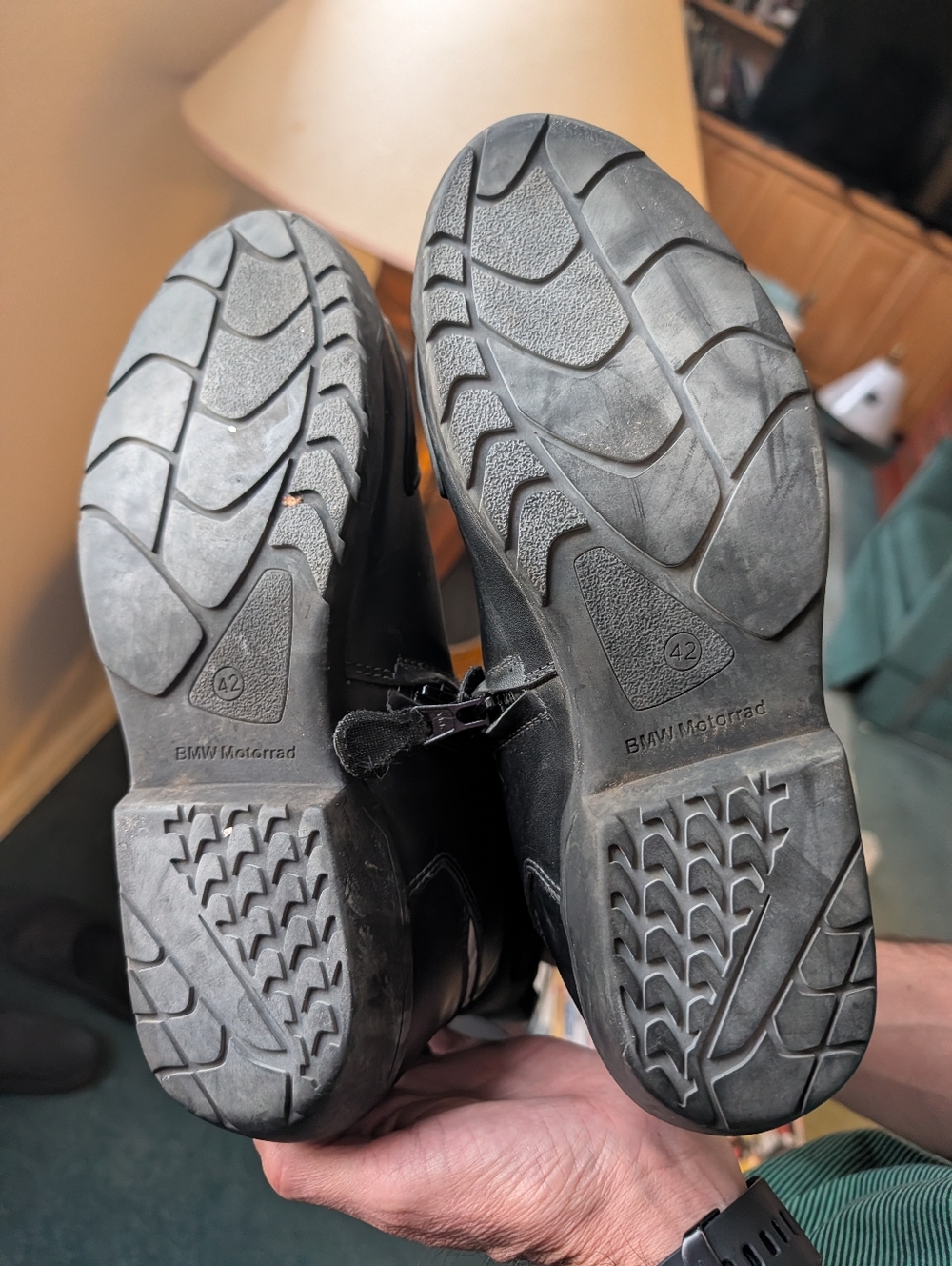 BMW Black Men's Motorcycle Boots - Picture 2 of 4